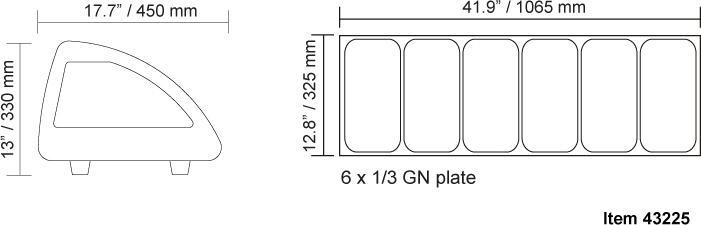 Omcan - 58" Refrigerated Sushi Showcase (2.19 Cu. Ft.) - RS-CN-0083-SC