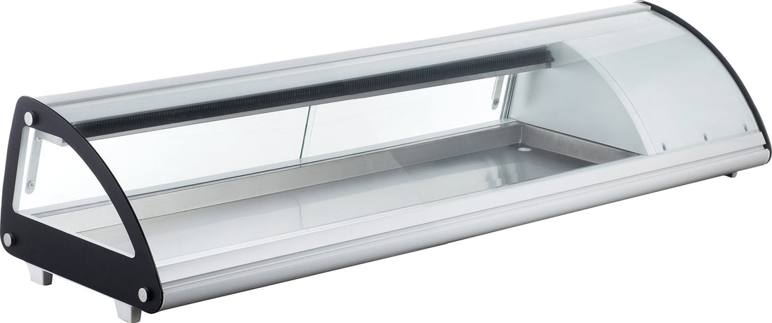 Omcan - 58" Refrigerated Sushi Showcase (2.19 Cu. Ft.) - RS-CN-0083-SC
