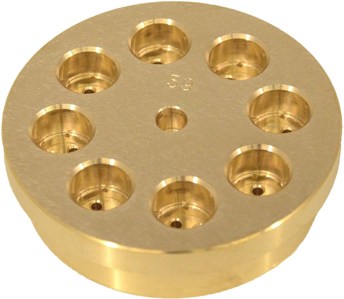 Omcan - #59 Bucatini Pasta Die For Pasta Machines PM-IT-0025 - PM-IT-0025-T & PM-IT-0040 - 13259