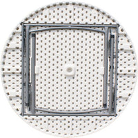 Omcan - 59" Solid Round Folding Table - 41598