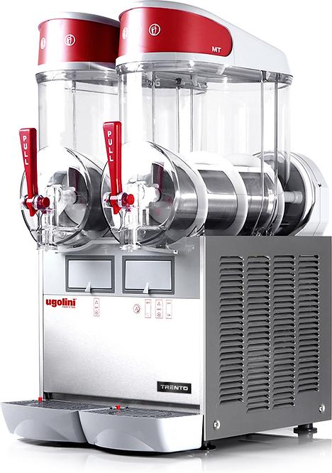 Omcan - 5.2 Gallon 2 Bowl Ugolini MT2 Countertop Slushy Machine - 49082