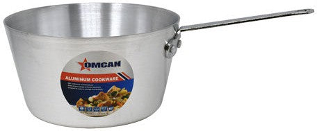 Omcan - 5.5 QT Aluminium Sauce Pan, Pack of 3 - 43346