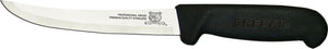Omcan - 6" Black Handle Greban Curved Blade Boning Knife, 15/cs - 11758