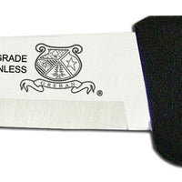 Omcan - 6" Black Handle Greban Flexible Curved Blade Boning Knife, Pack of 10 - 11814