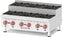Omcan - 6 Burner Countertop Stainless Steel Step-Up Gas Hot Plates - CE-CN-0636-S
