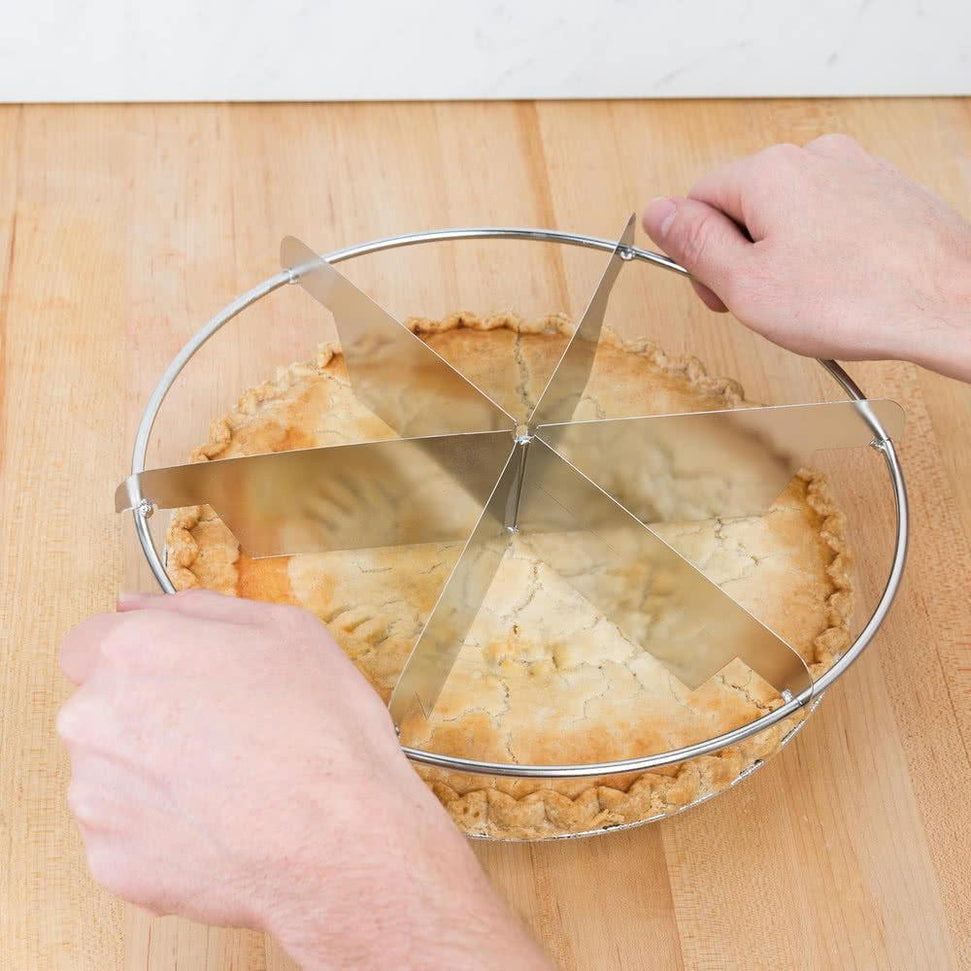 Omcan - 6 Cut Pie Cutter, Pack of 15 - 80421