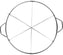 Omcan - 6 Cut Pie Cutter, Pack of 15 - 80421