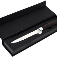 Omcan - 6" Damascus Style Forged Boning Knife with Gift Box, Pack of 5 - 47909