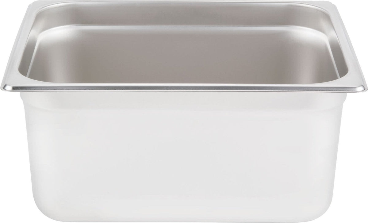 Omcan - 6" Deep 1/2-Size Stainless Steel Steam Table Pan, Pack of 5 - 80264