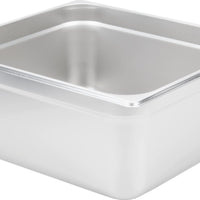 Omcan - 6" Deep 2/3-Size Stainless Steel Steam Table Pan, Pack of 4 - 80615