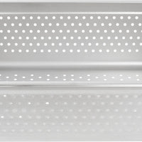 Omcan - 6" Deep Full Size Perforated Steam Table Pan, Pack of 3 - 85196