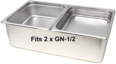 Omcan - 6" Deep Full Size Spillage Or Water Pan, Pack of 2 - 80907