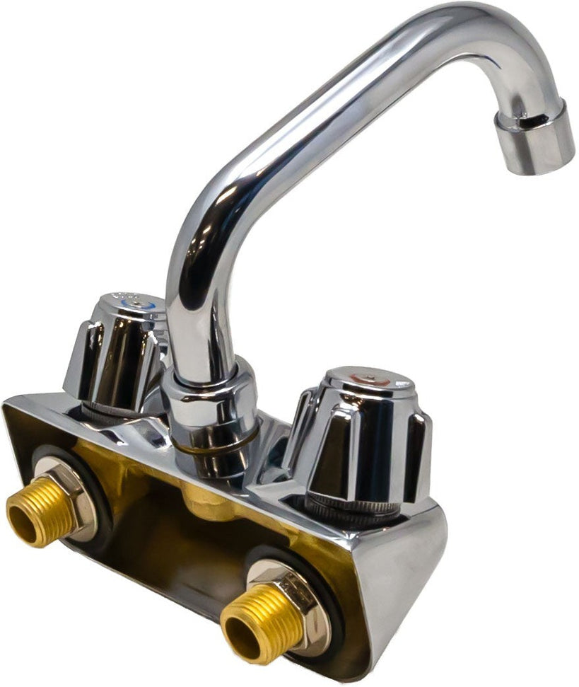Omcan - 6" Faucet with Swing Nozzle for Bar Sink, Pack of 2 - 47820