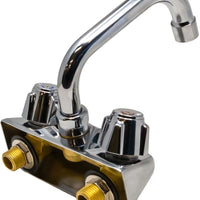 Omcan - 6" Faucet with Swing Nozzle for Bar Sink, Pack of 2 - 47820