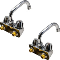 Omcan - 6" Faucet with Swing Nozzle for Bar Sink, Pack of 2 - 47820