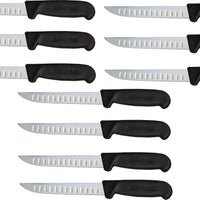 Omcan - 6” Greban Straight Blade G-Edge Boning Knife, Pack of 10 - 11824