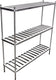 Omcan - 6 Keg Aluminium Keg Rack - 44614