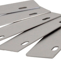 Omcan - 6”, Pack of 4 Replacement Blades For Grill Scraper, Pack of 120 - 14264