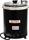 Omcan - 6 QT Black Soup Kettle with Metal Lid (5.7 L) - FW-CN-0006, 2/cs - 41080