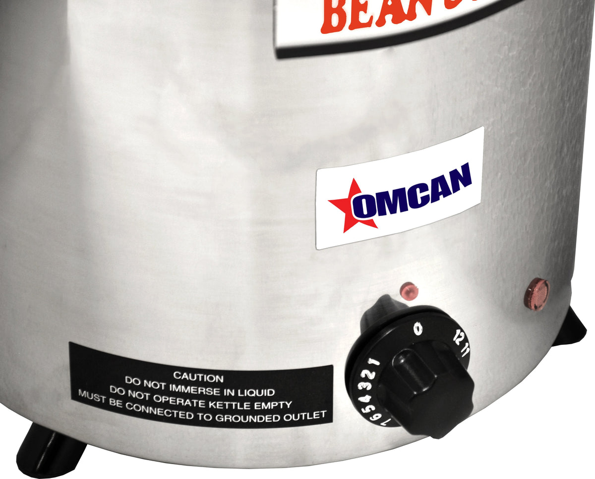 Omcan - 6 QT Stainless Steel Soup Kettle with Metal Lid (5.7 L) - FW-CN-0006-S