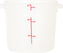 Omcan - 6 QT Translucent Polypropylene Round Food Storage Container, Pack of 20 - 80191
