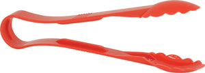 Omcan - 6” Red Polycarbonate Scallop Tong, 200/cs - 80152