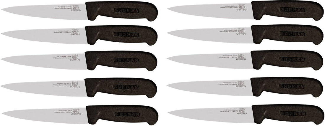 Omcan - 6” Sticking Knife, Pack of 10 - 12062