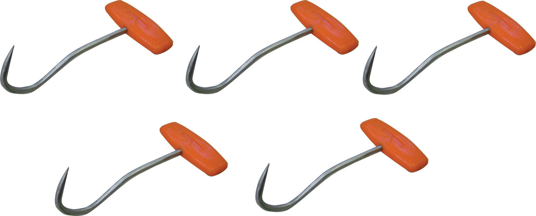 Omcan - 6" T-Shaped Boning Hook, Pack of 5 - 10468