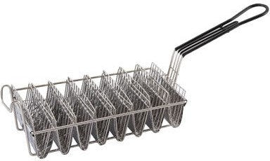 Omcan - 6" Taco Basket With 8 Slot, Pack of 4 - 47357