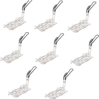 Omcan - 6" Tortilla Double Taco Cup Fry Basket, Pack of 5 - 47358