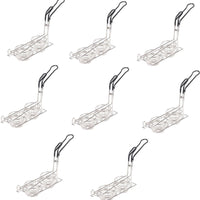 Omcan - 6" Tortilla Double Taco Cup Fry Basket, Pack of 8 - 47358