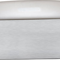 Omcan - 6" White Handle Dough Scraper -14205, Pack of 10 - 14205