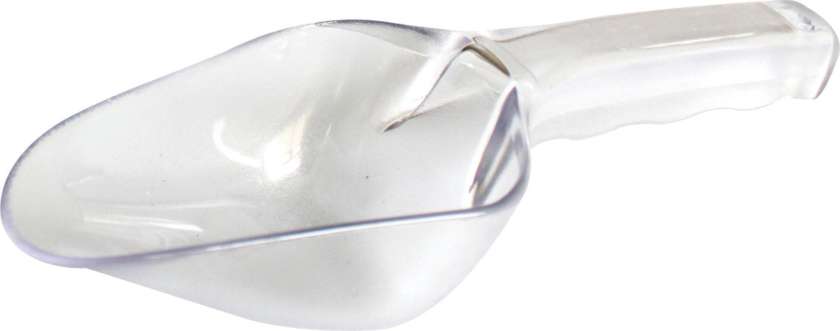 Omcan - 6 oz Clear Plastic Utility Scoop, Pack of 40 - 80322