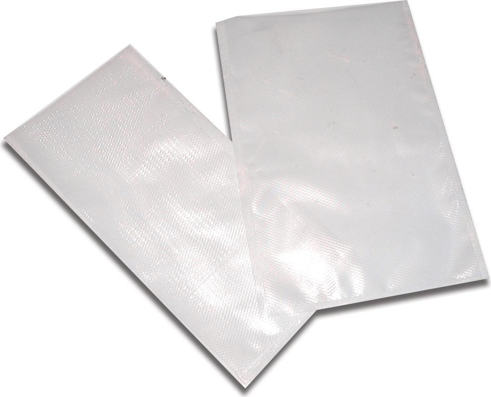 Omcan - 6" x 12" 3 mil O.D. Nylon/Poly Vacuum Pouches, Pack of 1000 - 10221