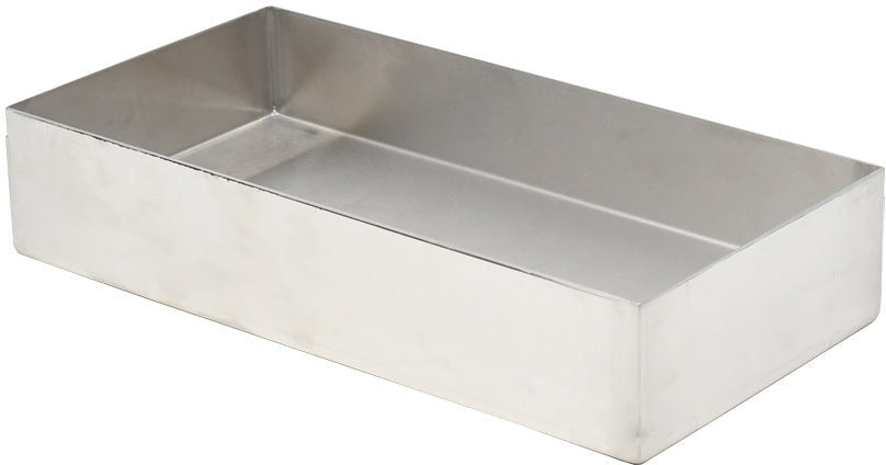 Omcan - 6″ x 15″ x 2.5″ Stainless Steel Pan, Pack of 2 - 44119