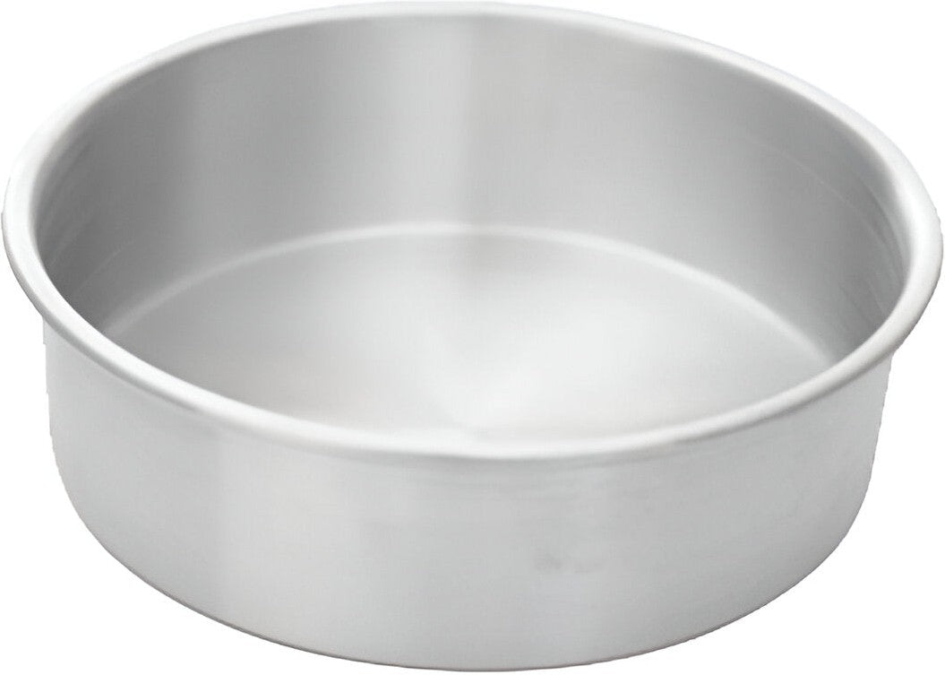 Omcan - 6" x 2" Round Aluminium Cake Pan, Pack of 20 - 44324