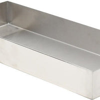 Omcan - 6″ x 28″ x 2″ Stainless Steel Pan, Pack of 2 - 43077