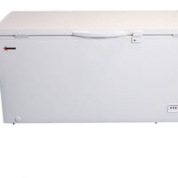 Omcan - 60" 15.4 Cu. Ft Chest Freezer With Solid Flat Top - 46504
