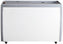 Omcan - 60 ″ Ice Cream Display Chest Freezer with Flat Glass Top - 46495