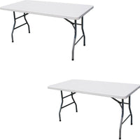Omcan - 60" Solid Folding Table, Pack of 2 - 44489