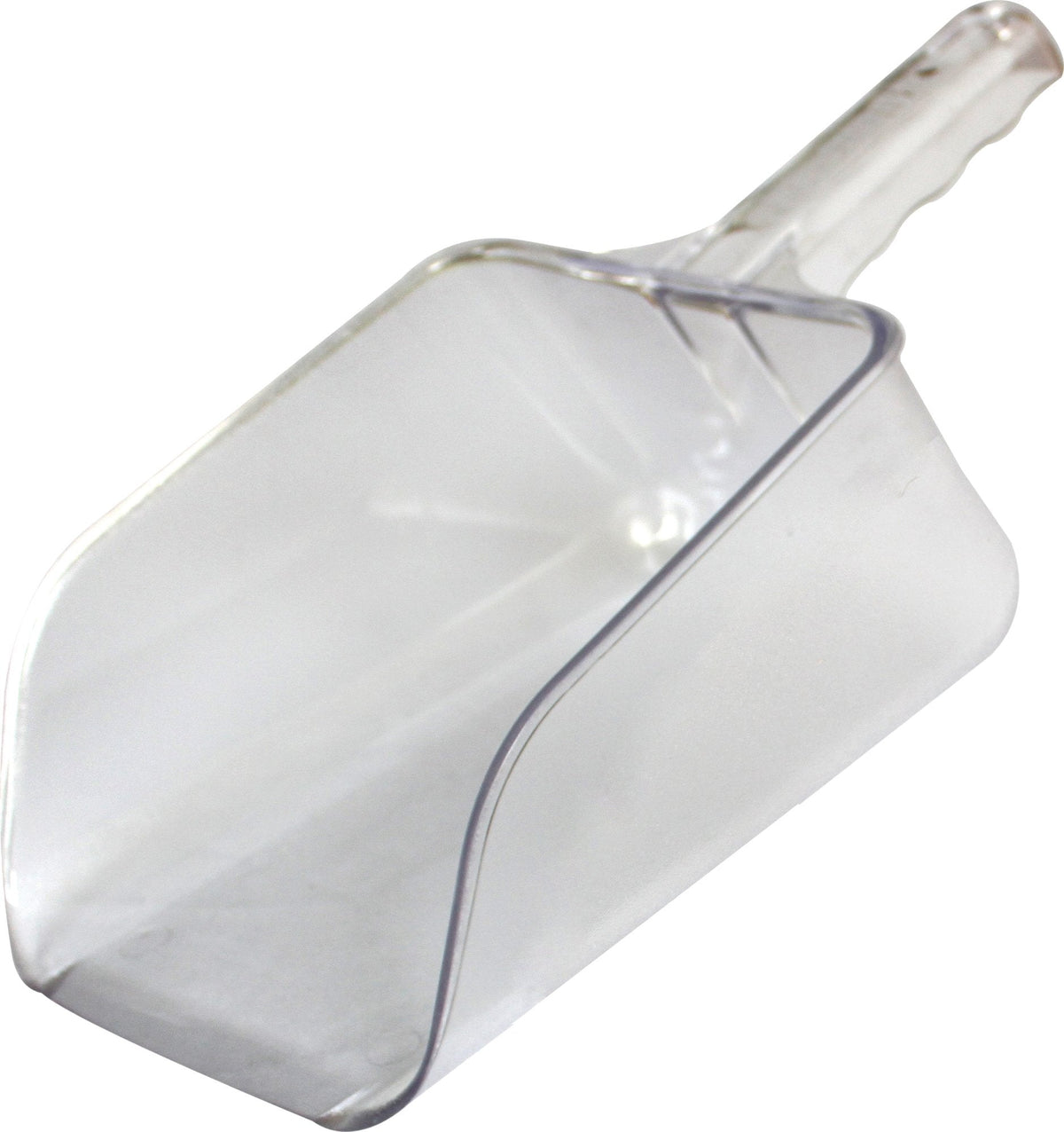 Omcan - 64 oz Clear Plastic Utility Scoop, Pack of 20 - 80324