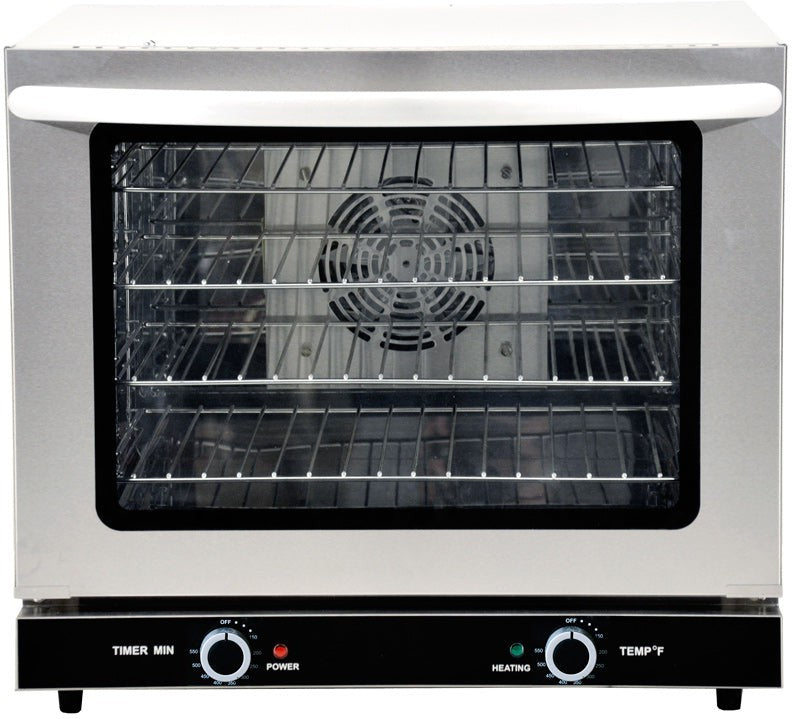 Omcan - 66 L Half Size Countertop Convection Oven with Manual Control - 45599