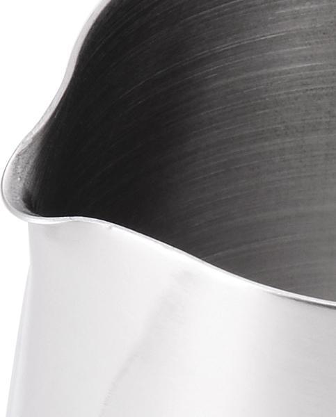 Omcan - 66 oz Stainless Steel Frothing Jug/Pitcher (1952 ml), Pack of 5 - 80037