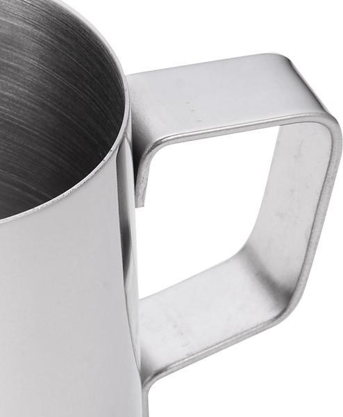 Omcan - 66 oz Stainless Steel Frothing Jug/Pitcher (1952 ml), Pack of 5 - 80037