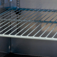 Omcan - 69″ 23.3 Cu.Ft Double Solid Doors Kegerator / Beer Dispenser With 2 Taps - 50068