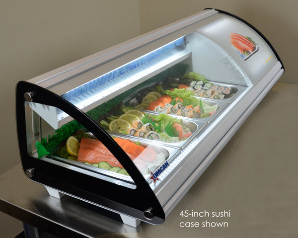 Omcan - 69" Sushi Showcase (2.75 Cu. Ft.) - RS-CN-0103-SC