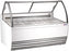 Omcan - 69.5″ Gelato White Display Showcase with 13 Pans - 47572