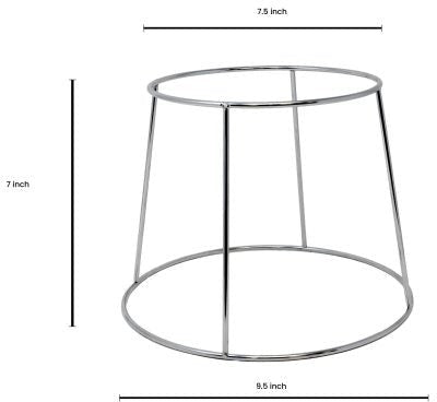 Omcan - 7″ Chrome-Plated Steel Pizza Riser Stand, Pack of 30 - 80936