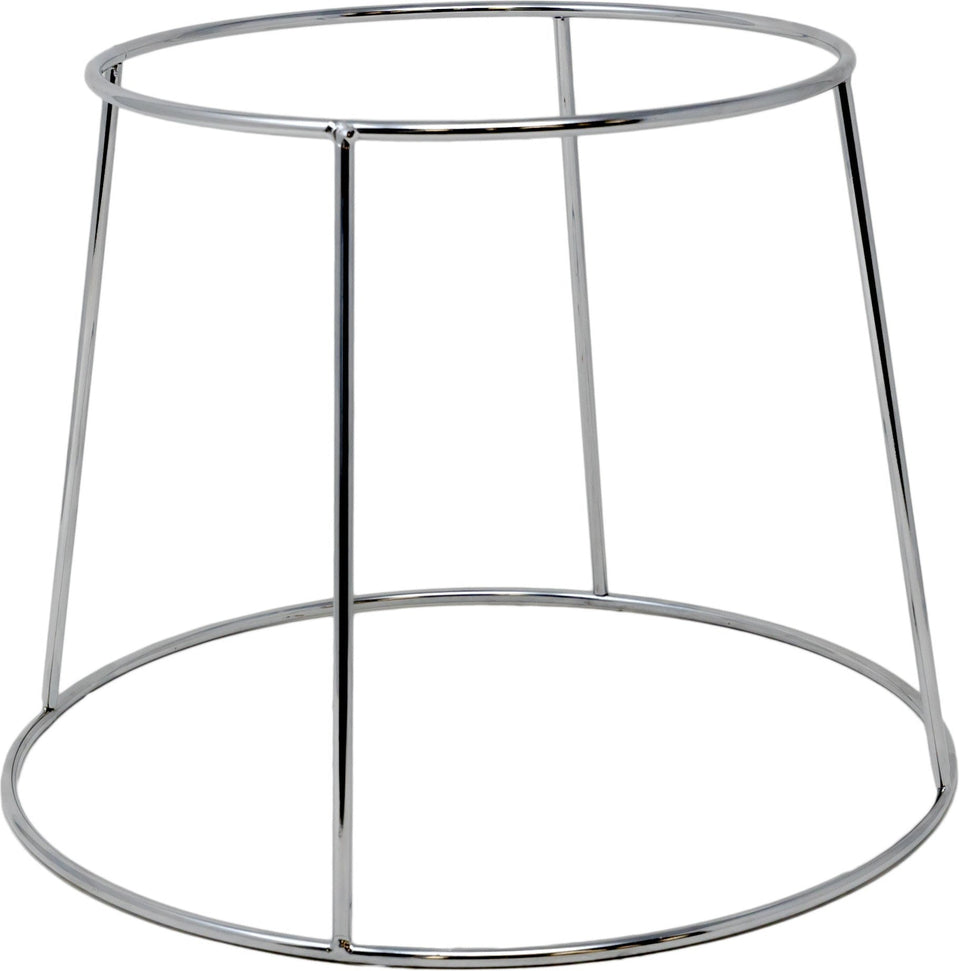 Omcan - 7″ Chrome-Plated Steel Pizza Riser Stand, Pack of 35 - 80936