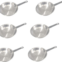 Omcan - 7" Commercial Grade Aluminum Fry Pan, Pack of 15 - 43329